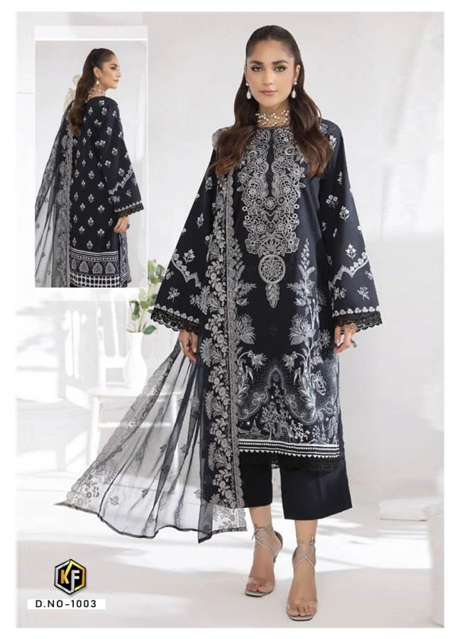 Keval Roha Black And White Vol-1 Kurti Pant With Dupatta